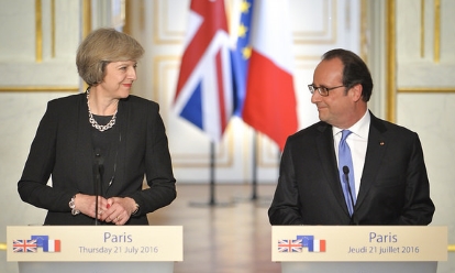 May and Hollande, 21 July 2016 (Tom Evans - Crown Copyright)_460x248